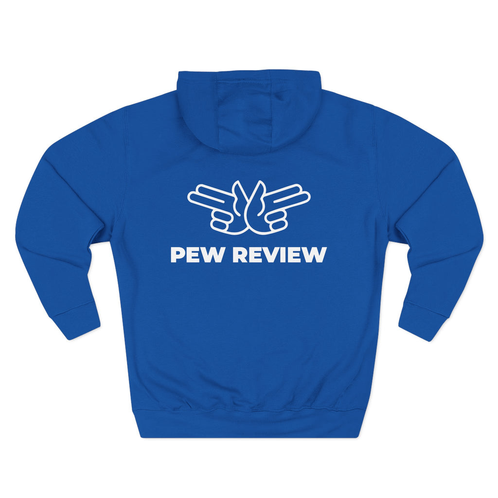 The Lane Compound Pew Review Hoodie — Graphic Fleece Pullover