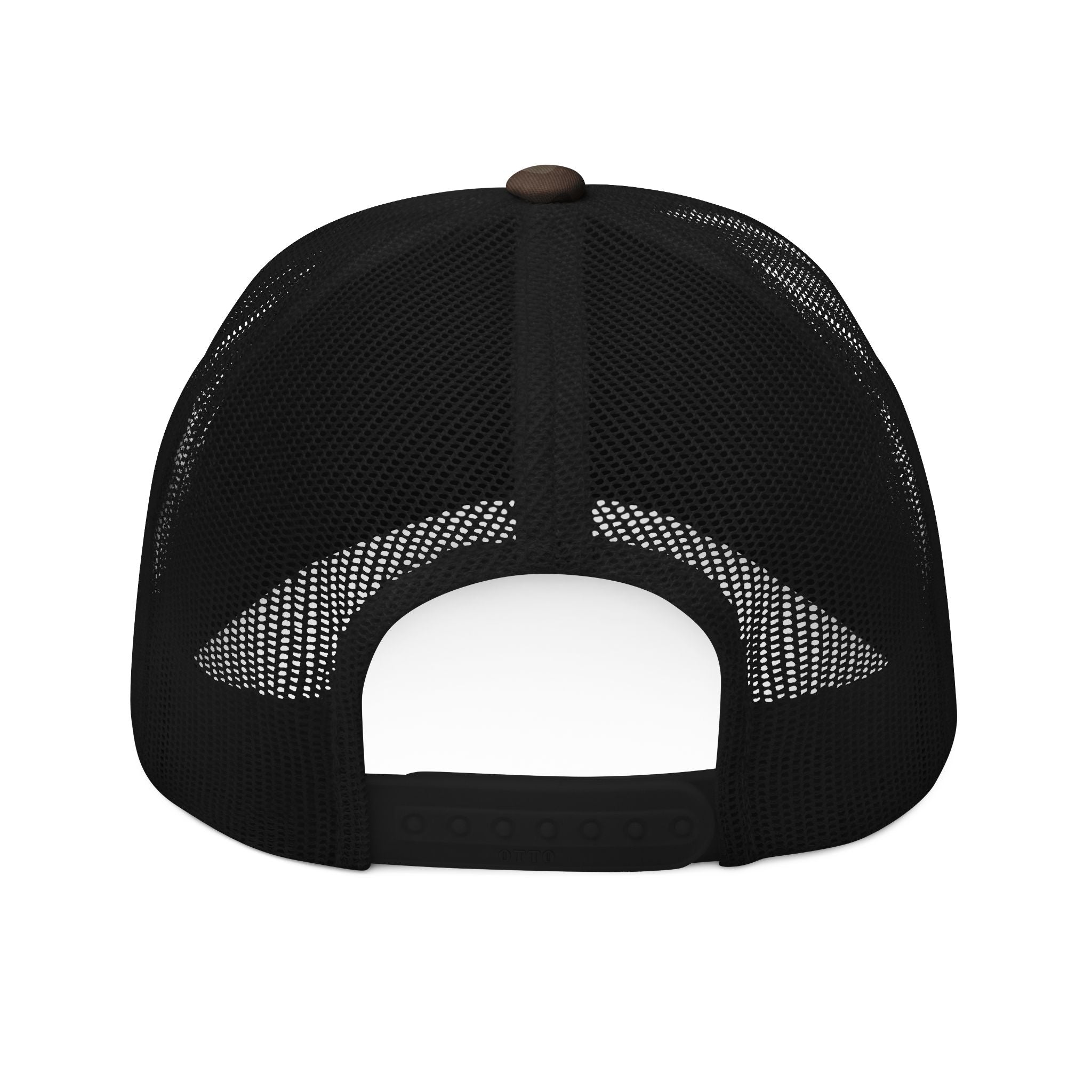 Pew Review Camouflage Trucker Hat — Embroidered "Pew Review" Logo Cap
