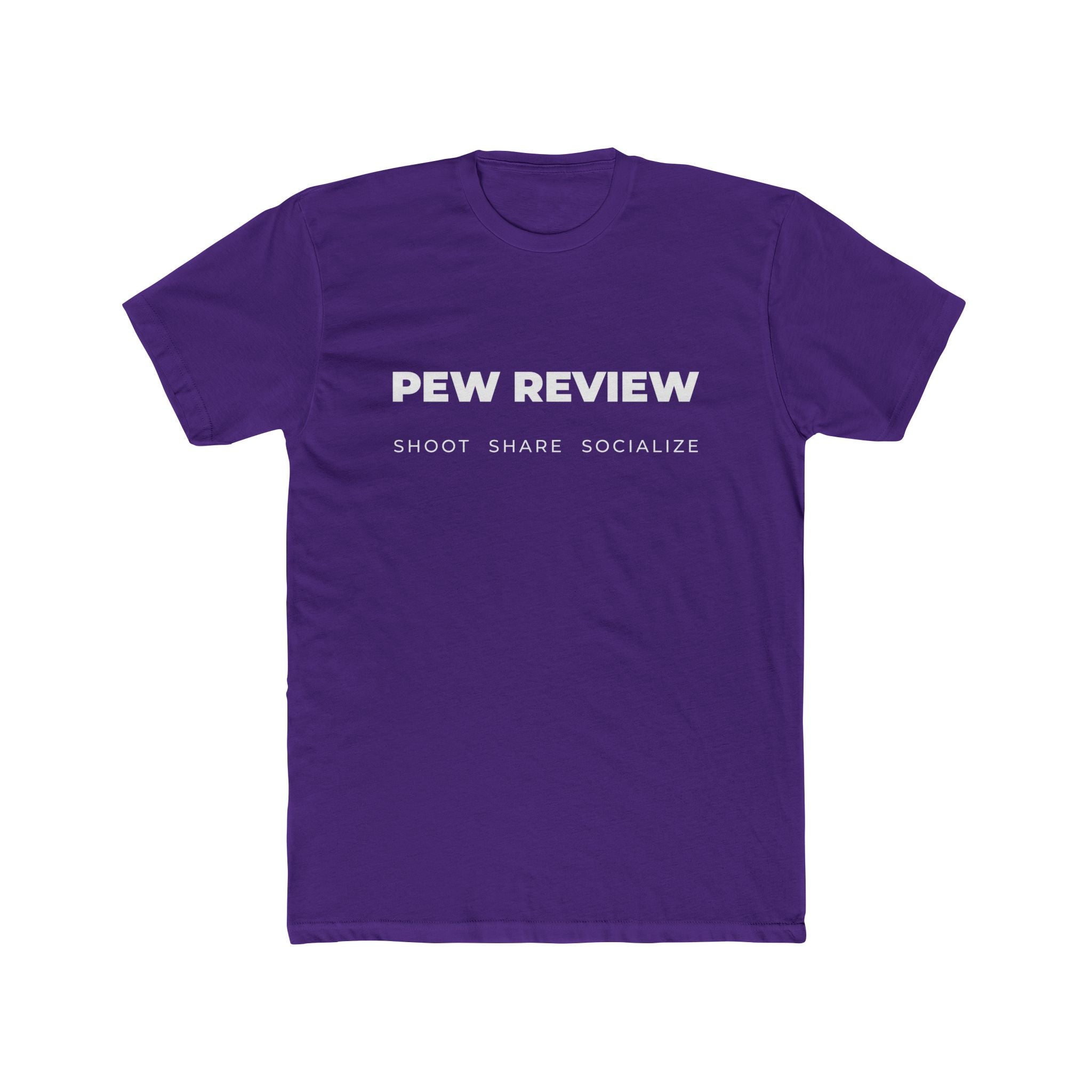 Unisex Cotton Crew Tee