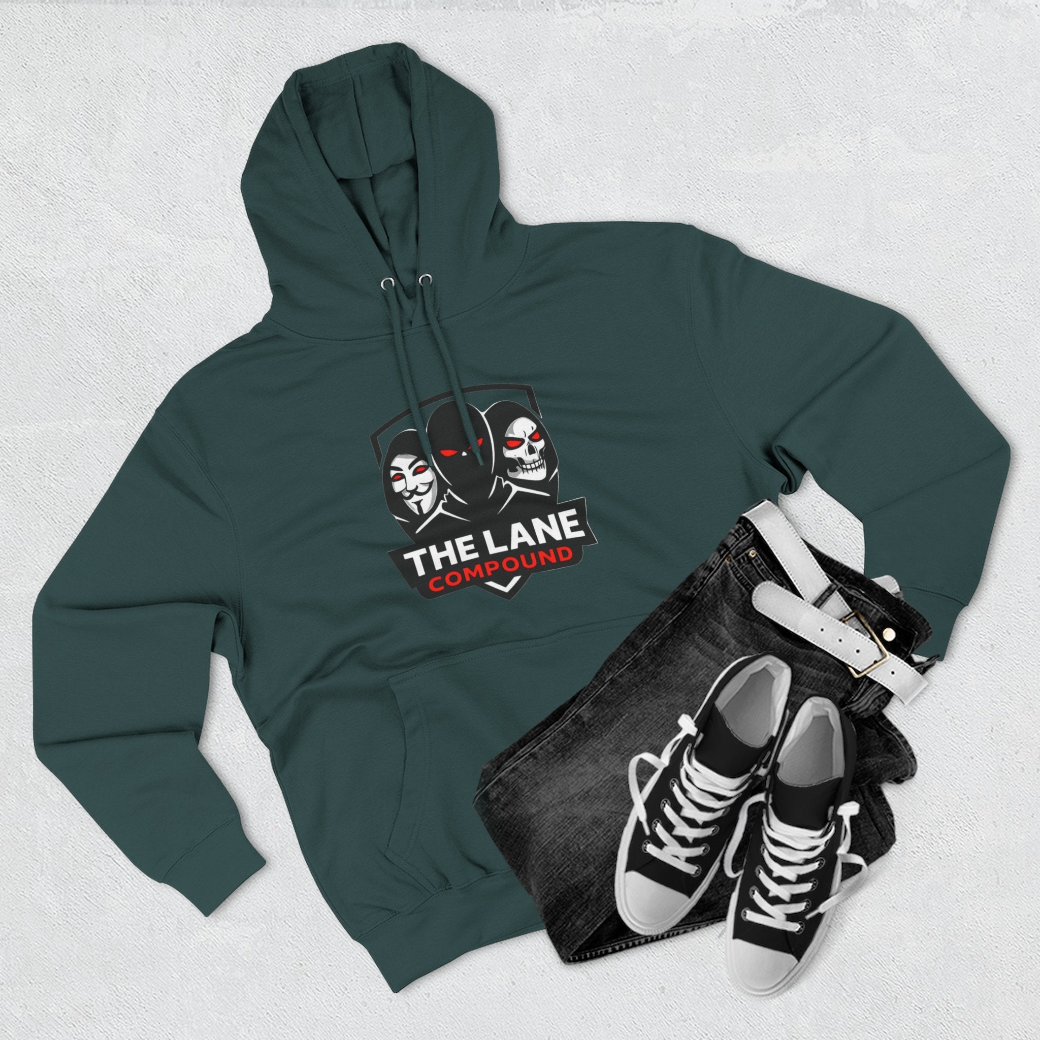 The Lane Compound Pew Review Hoodie — Graphic Fleece Pullover