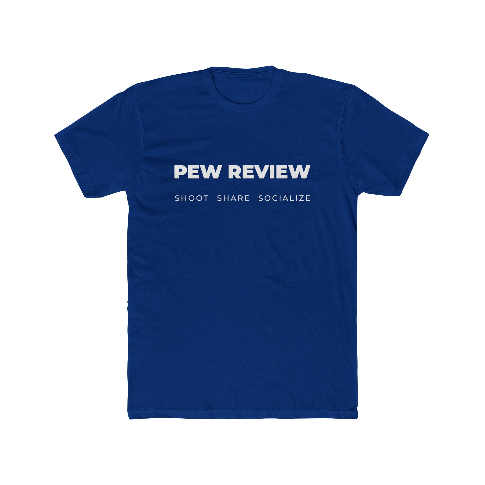 Unisex Cotton Crew Tee