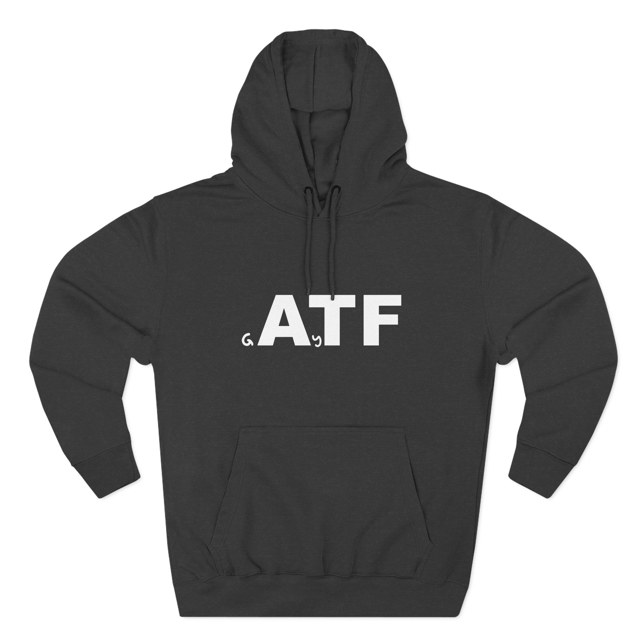 ATF Pew Review Hoodie — Minimalist Fleece Pullover for Fans