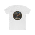Pew Review Graphic Tee — Vintage Shooter Logo T-Shirt