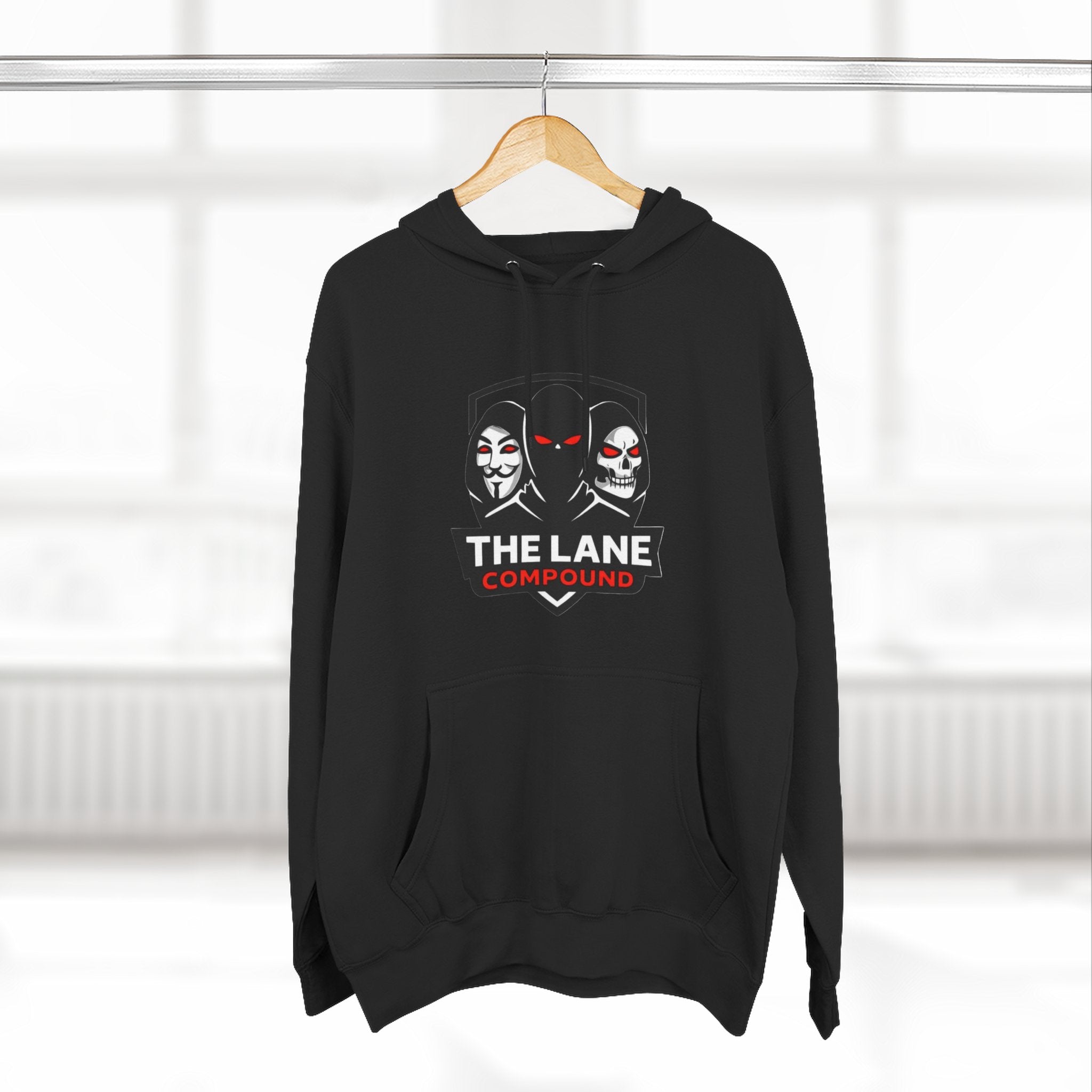 The Lane Compound Pew Review Hoodie — Graphic Fleece Pullover