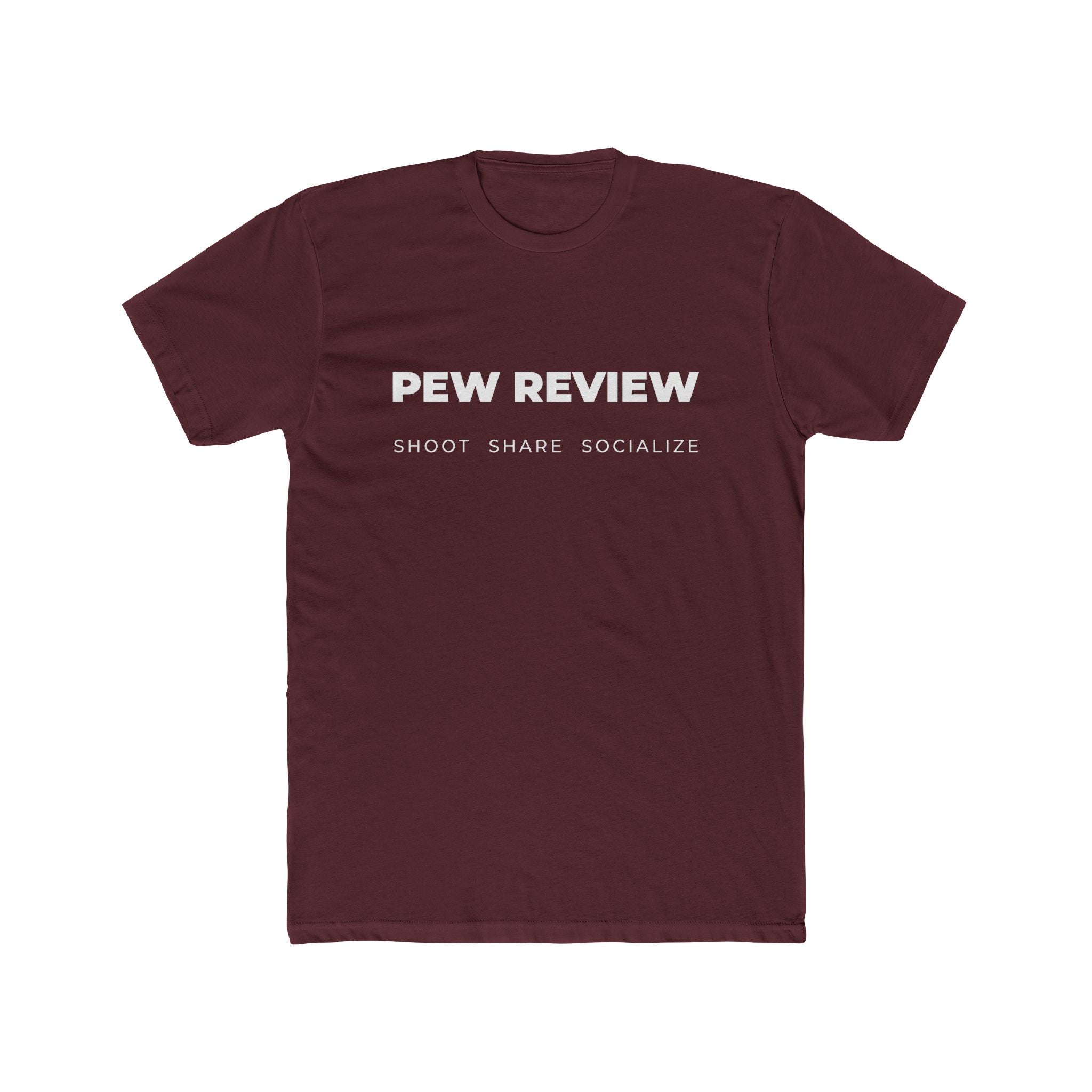 Unisex Cotton Crew Tee