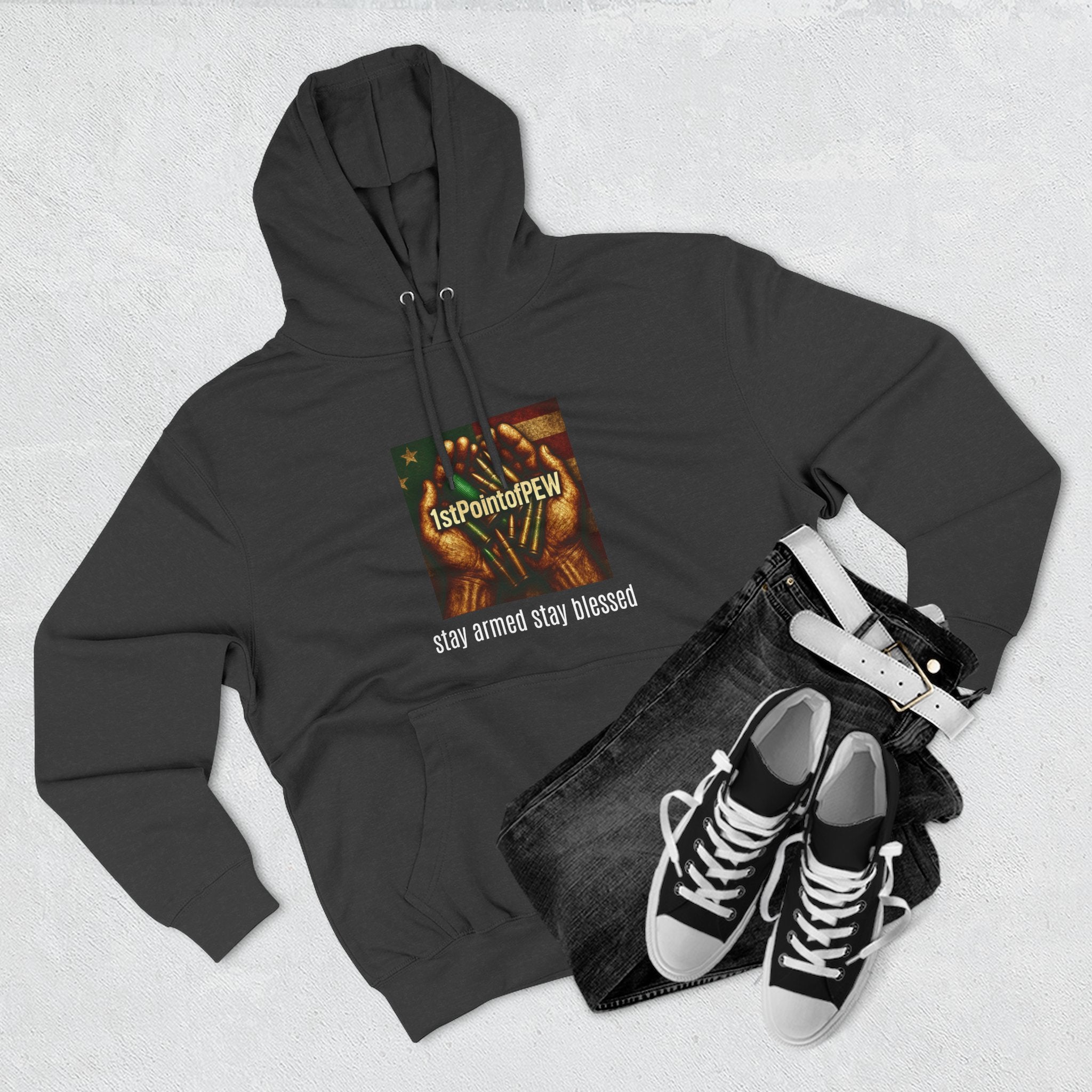 Pew Review 1stPointofPew Collab Hoodie