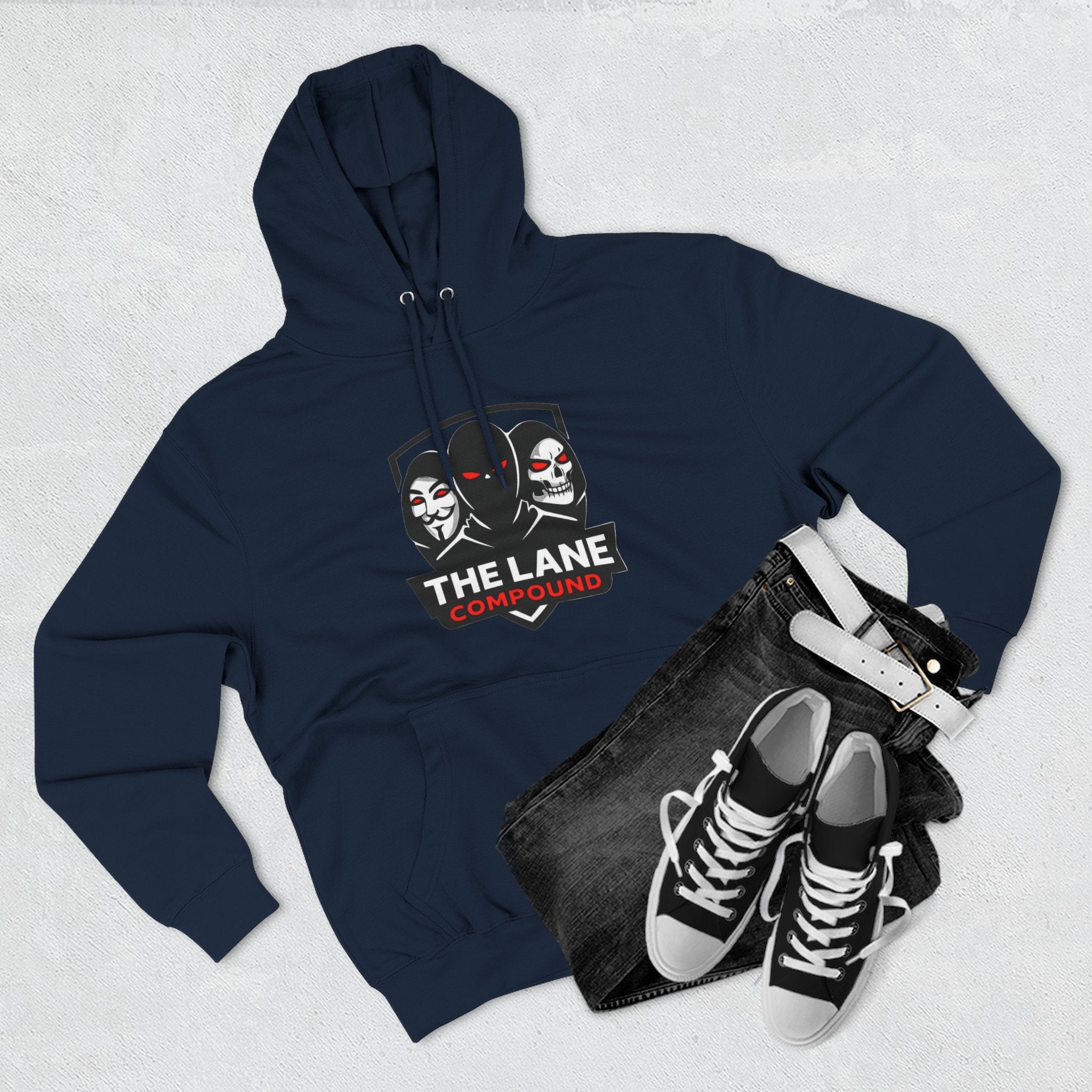 The Lane Compound Pew Review Hoodie — Graphic Fleece Pullover