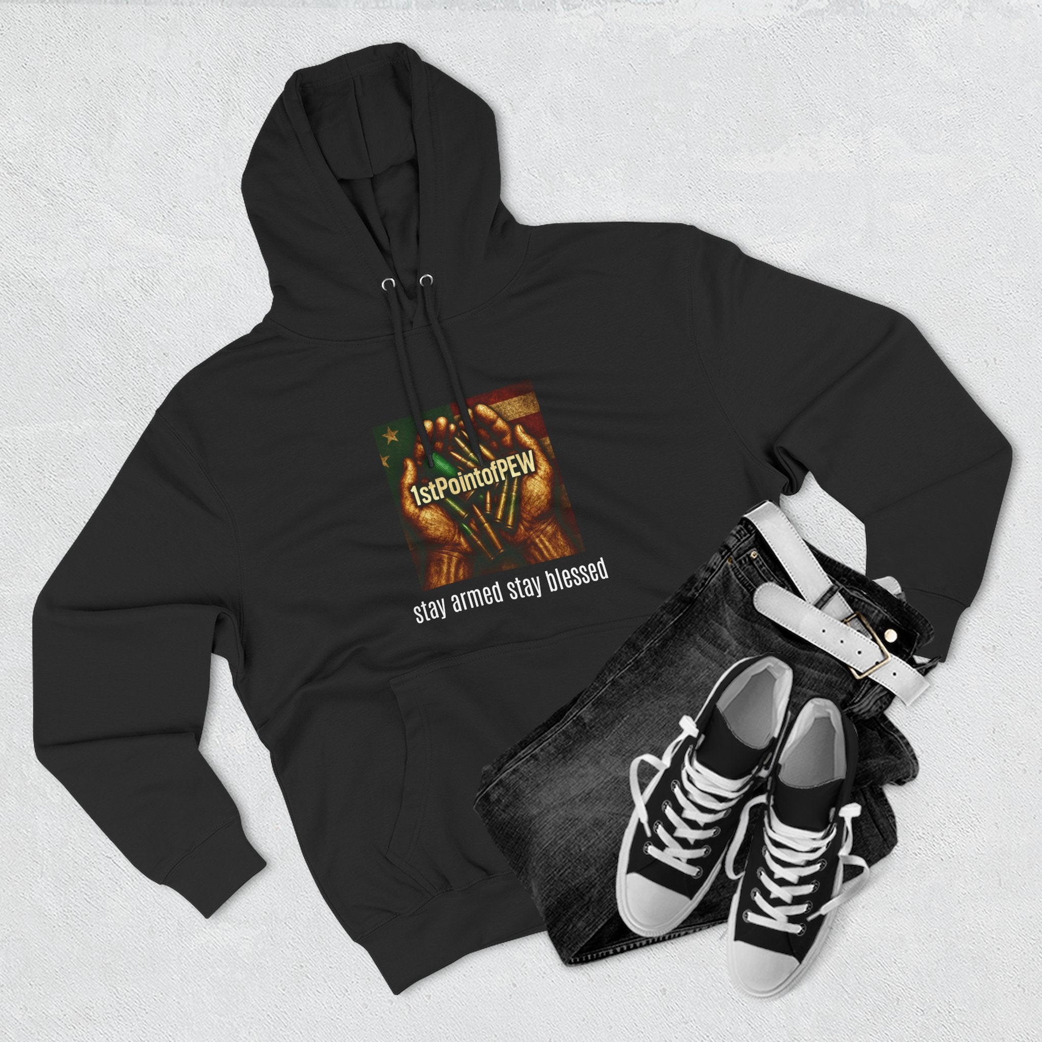 Pew Review 1stPointofPew Collab Hoodie