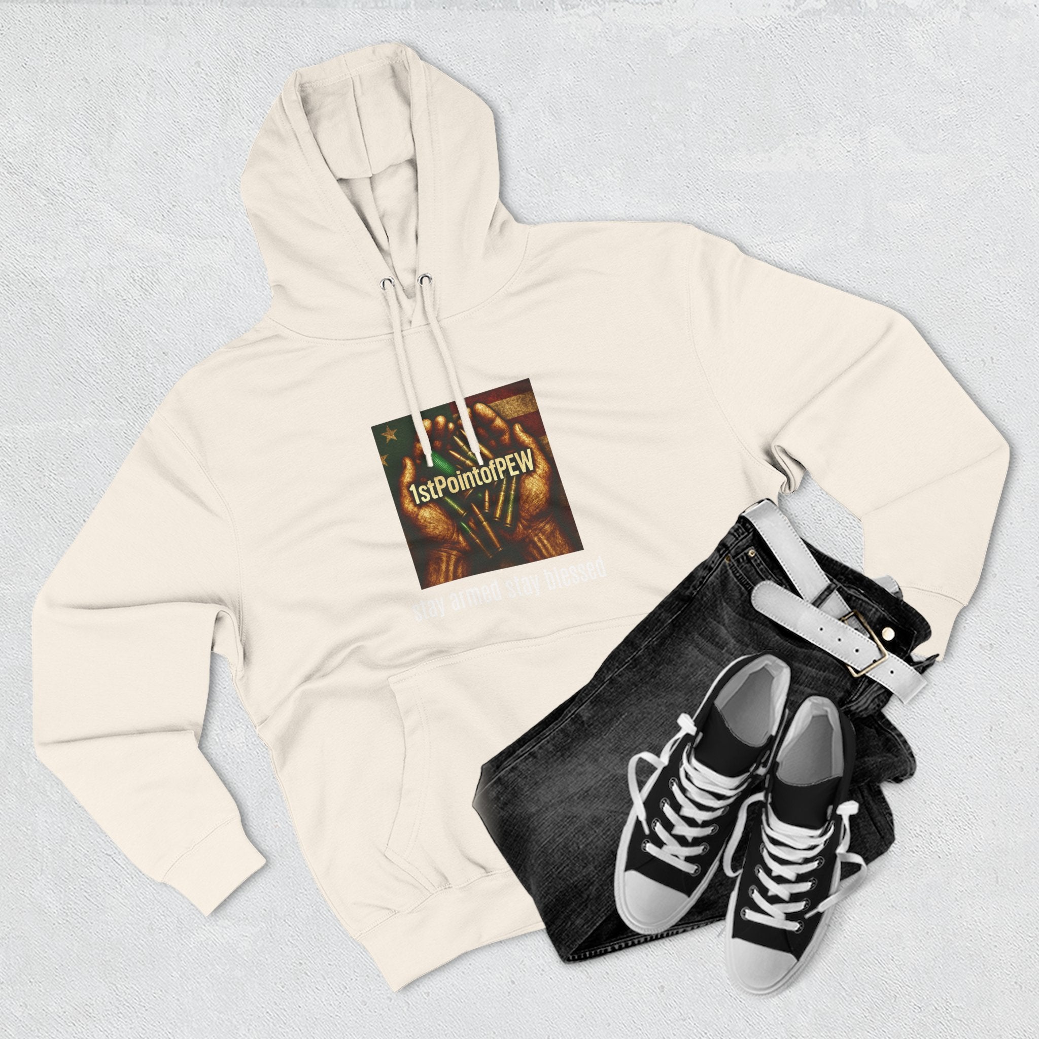 Pew Review 1stPointofPew Collab Hoodie
