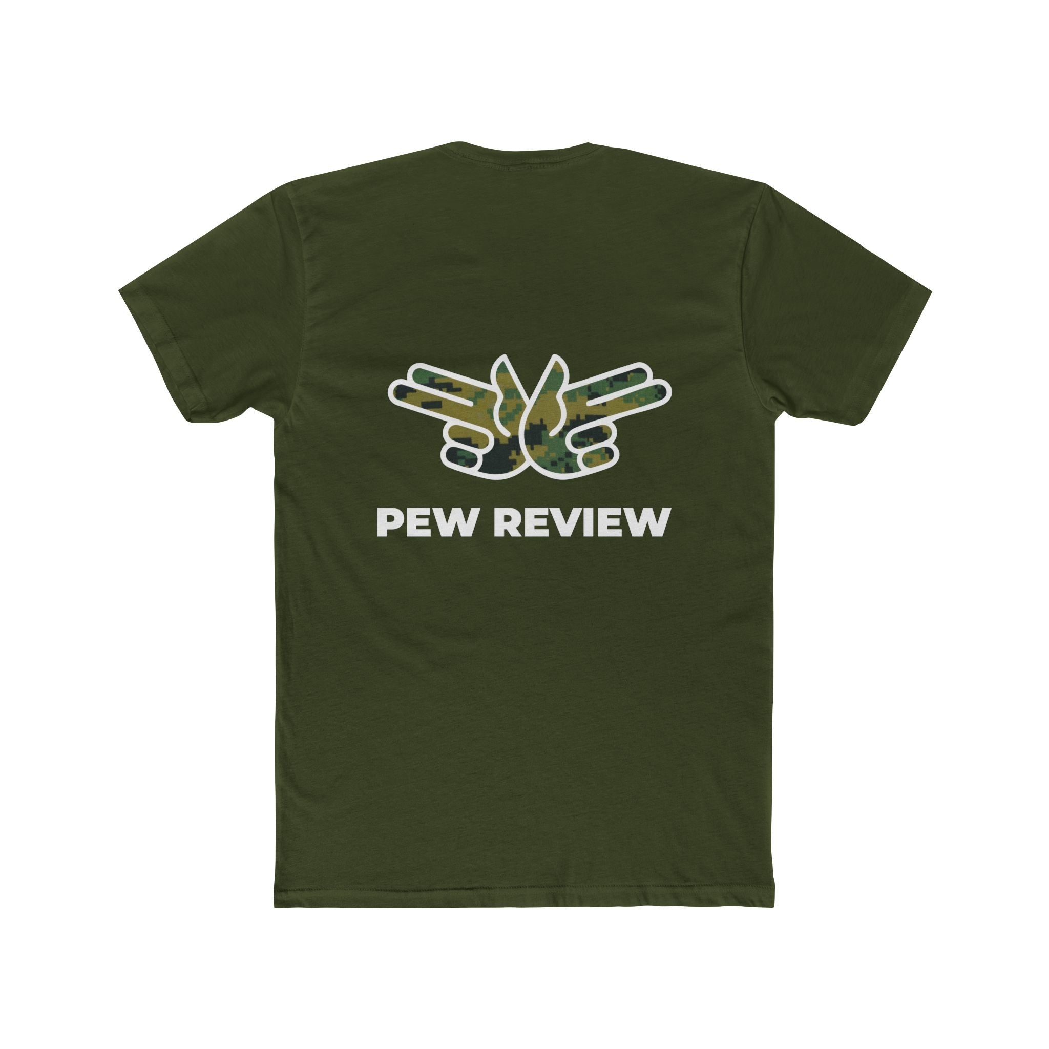 Oorah! Military Camo Pew Review T‑Shirt
