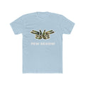 Pew Review Tee — Camo Logo Graphic T-Shirt