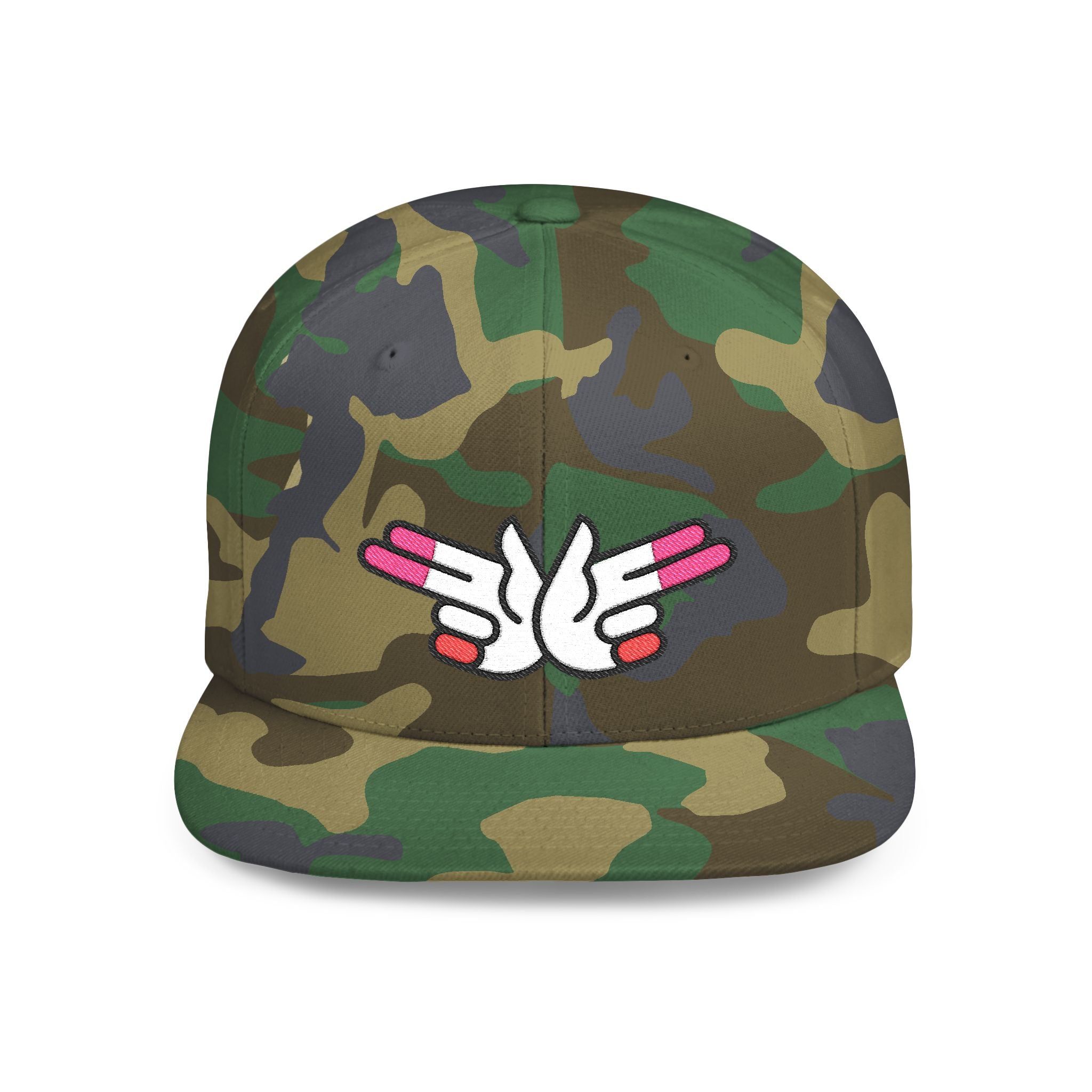 Flat Bill Snapback