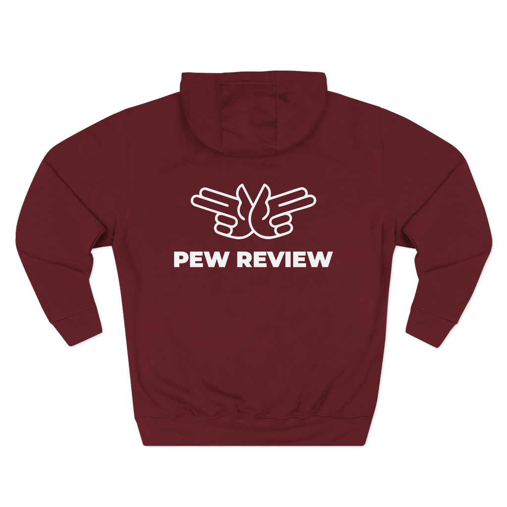 The Lane Compound Pew Review Hoodie — Graphic Fleece Pullover