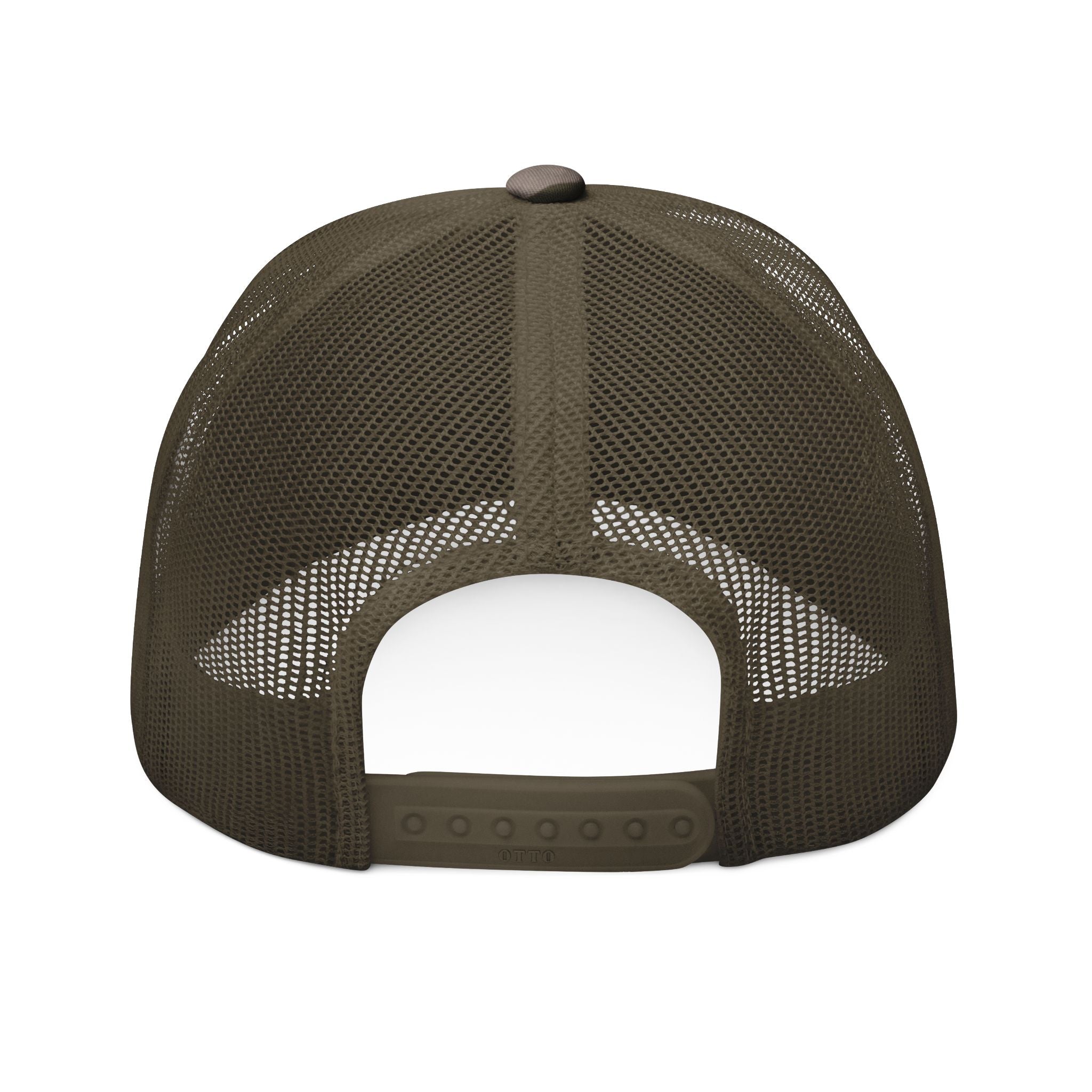 Pew Review Camouflage Trucker Hat — Embroidered "Pew Review" Logo Cap