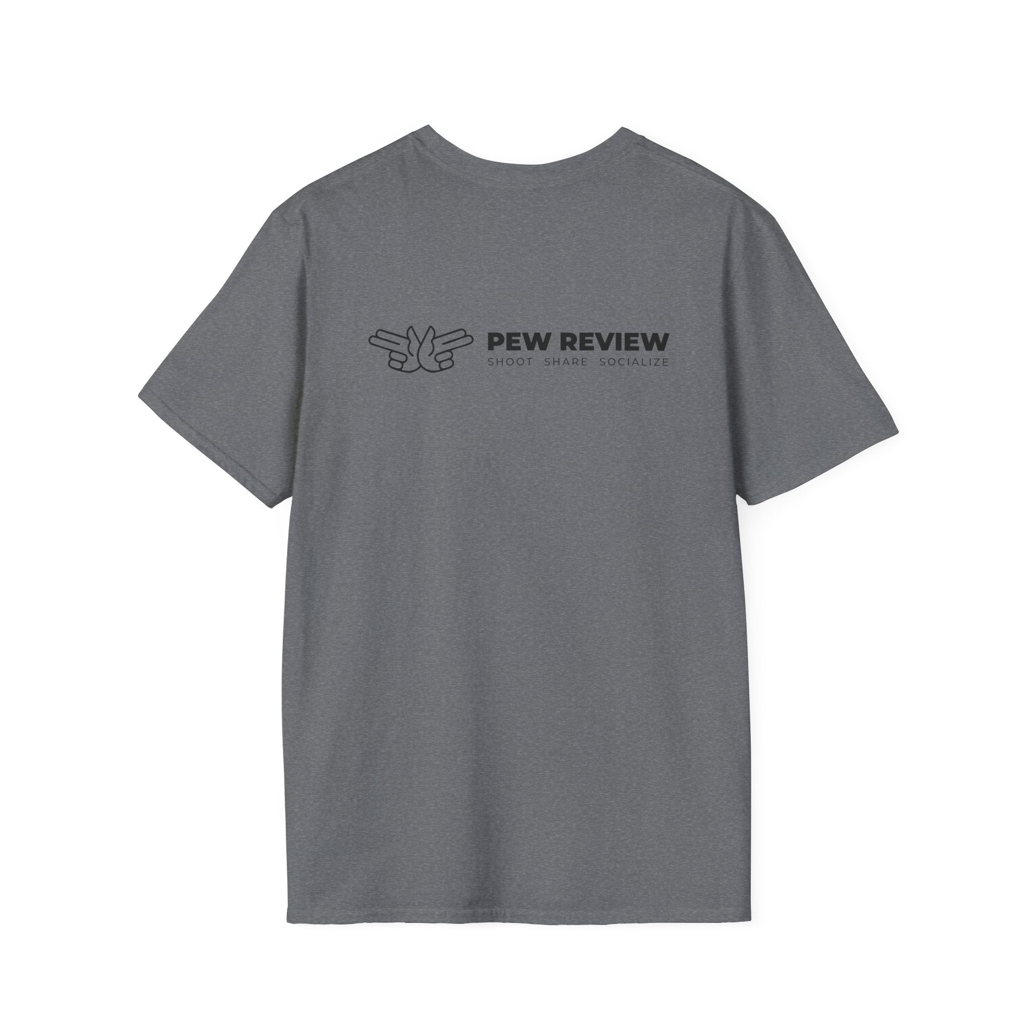 Just Shoot It T-Shirt | Minimal Typography Photography Tee