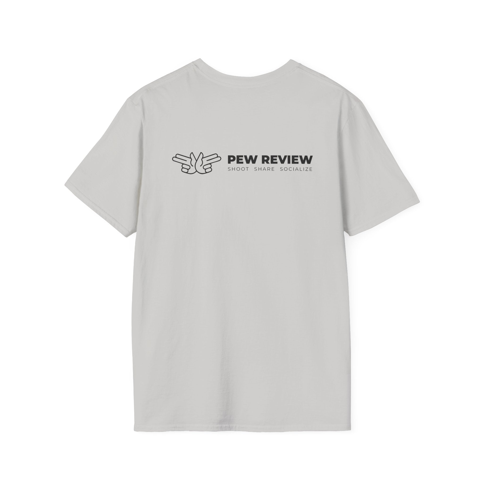 Just Shoot It T-Shirt | Minimal Typography Photography Tee