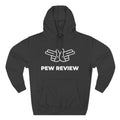 Pew Review Hoodie — Graphic Hand Gesture Pullover