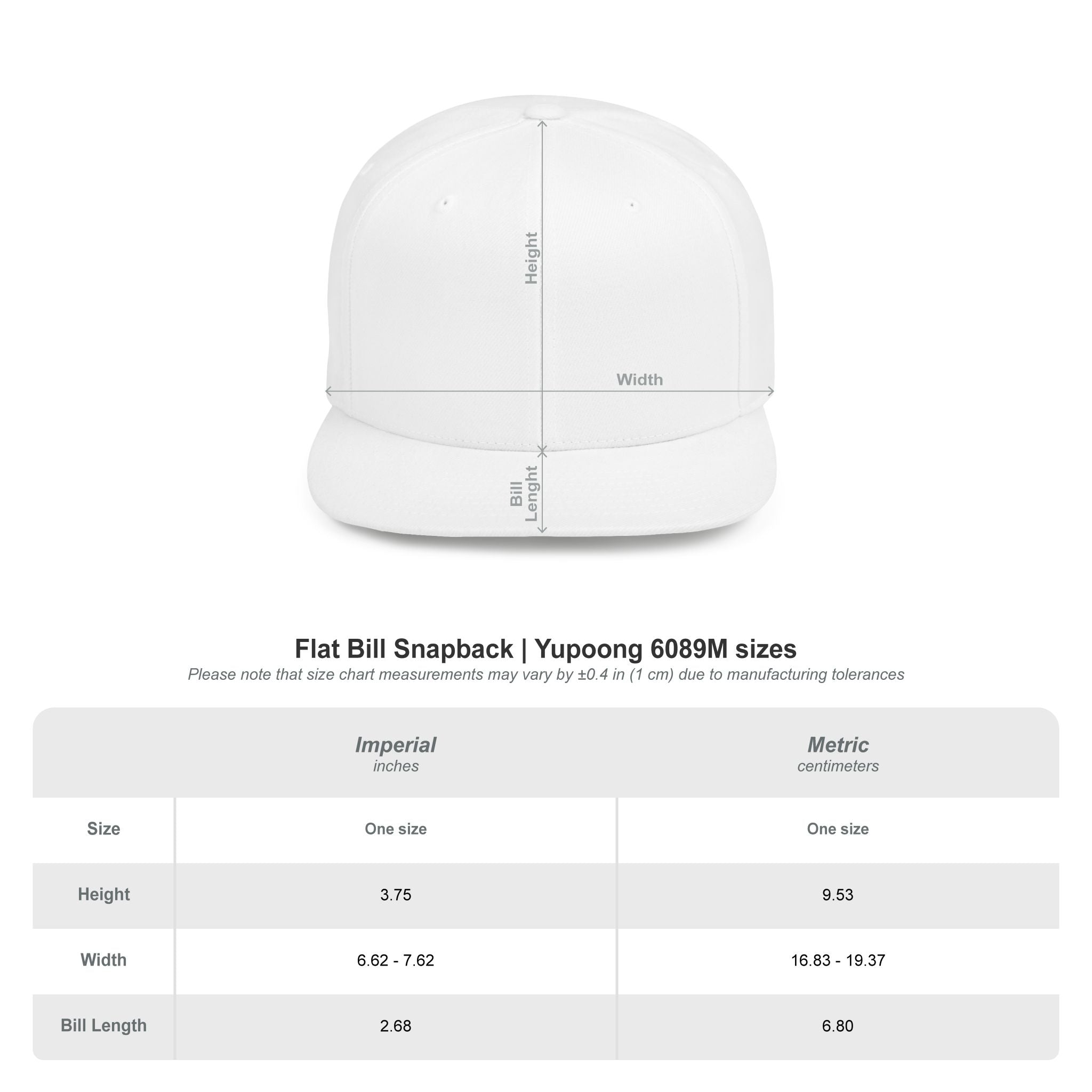 Pew Review logo Flat Bill Snapback | Minimal embroidered trucker cap
