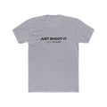 Just Shoot It text tee | Target Silhouette Hands back print T‑Shirt