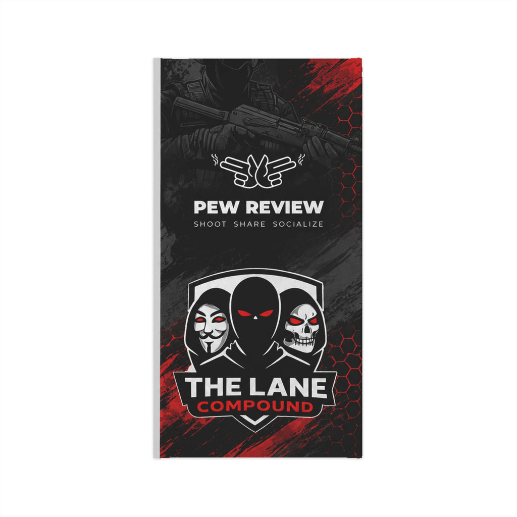 The Lane Compound 'Pew Review' Skull Face Cover- Neck Gaiter