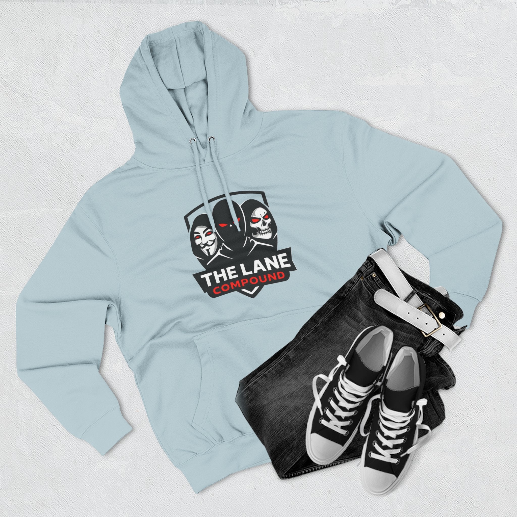 The Lane Compound Pew Review Hoodie — Graphic Fleece Pullover