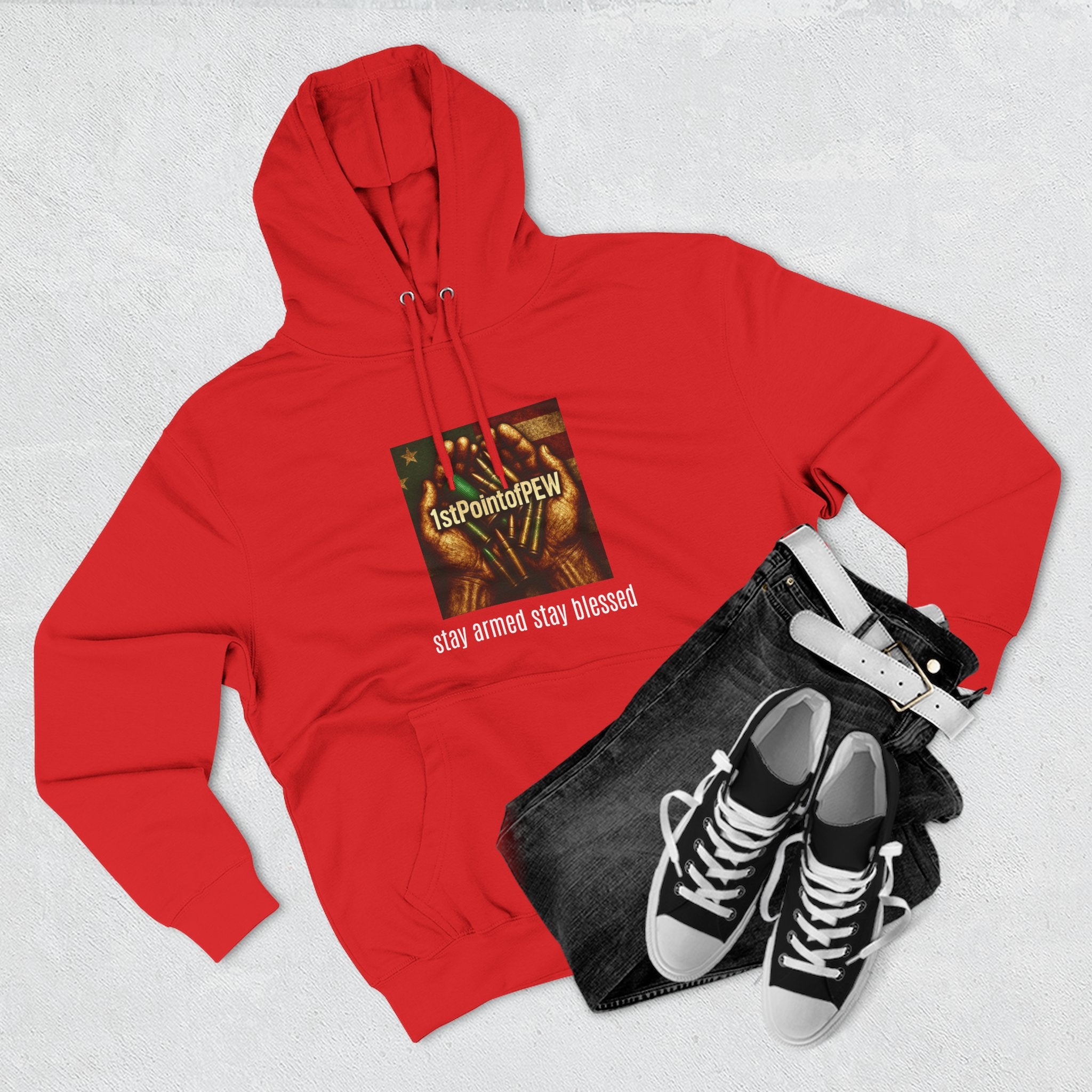 Pew Review 1stPointofPew Collab Hoodie