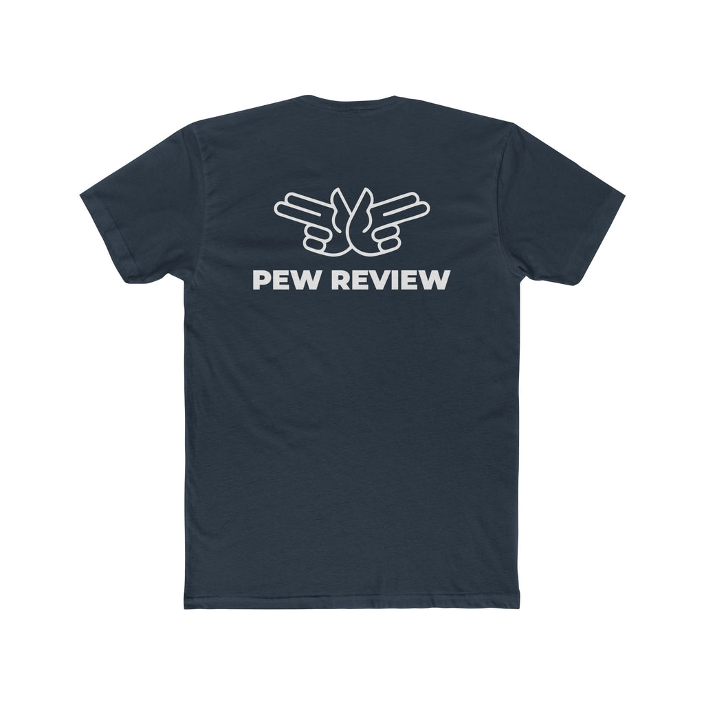 Crew Tee — 'The Lane' Gaming Logo T‑Shirt (Skull Mask Emblem)
